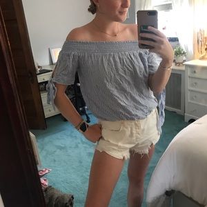 Kendall & Kylie Off the Shoulder Top